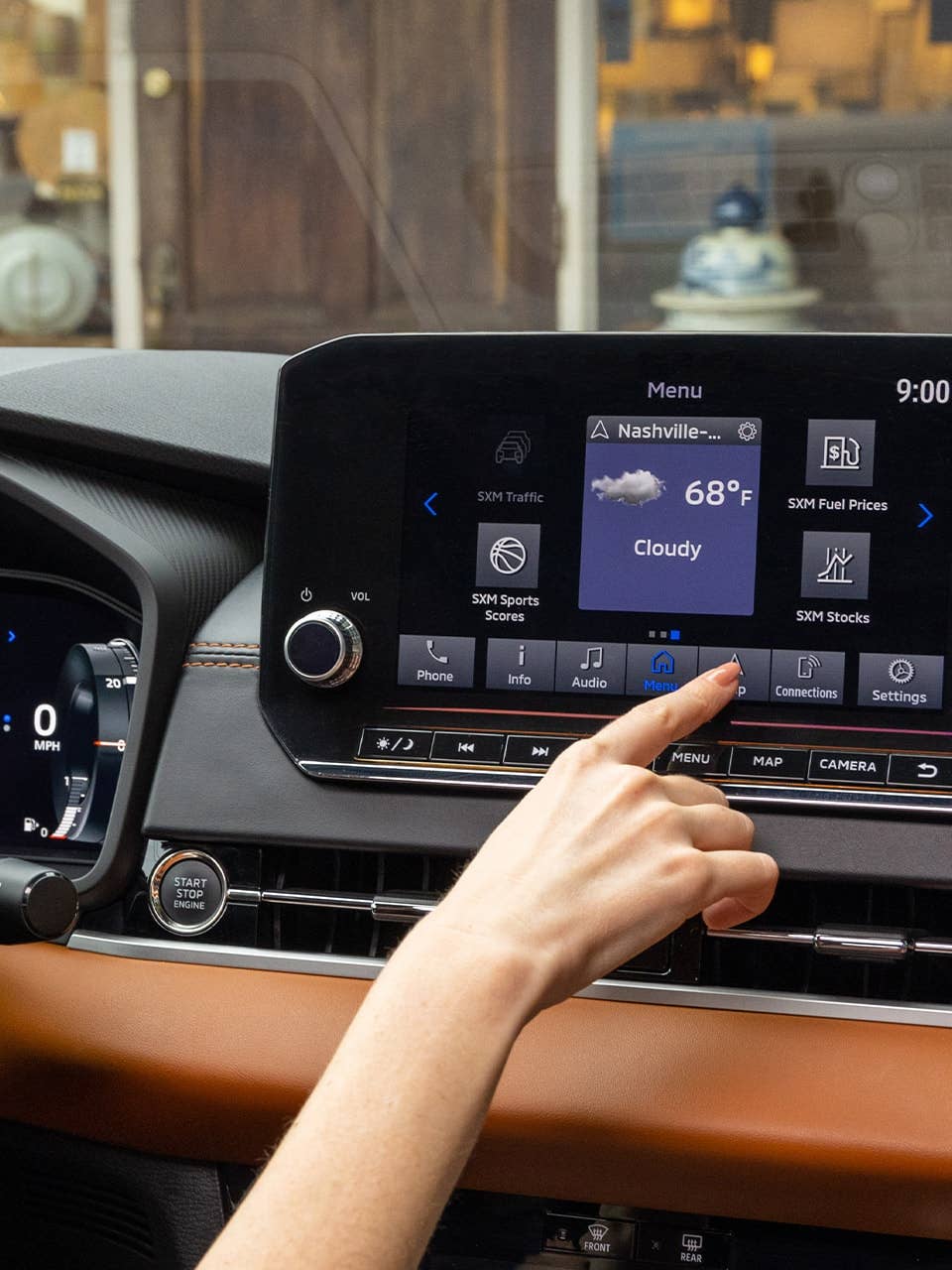 Cómo conectar a Apple CarPlay® o Android Auto™